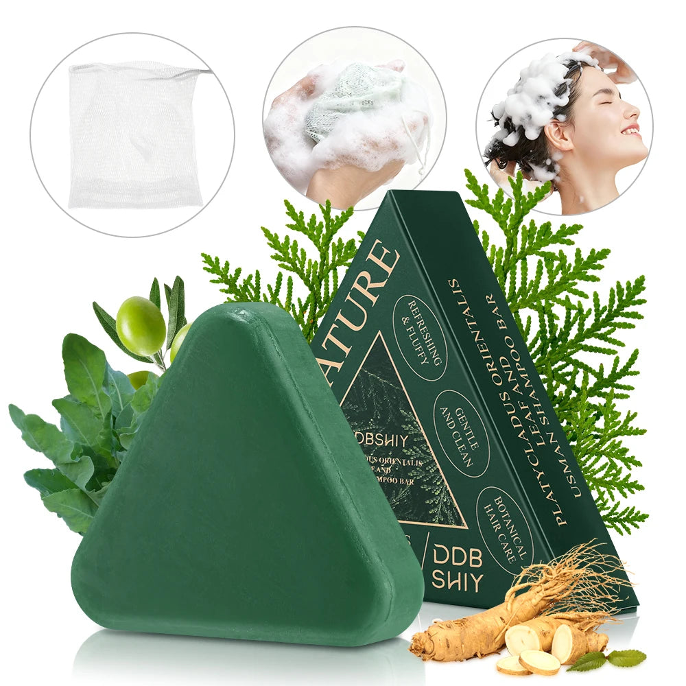 Savon shampoing Triangle vert
