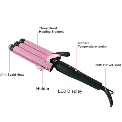 Bigoudi professionnel en céramique