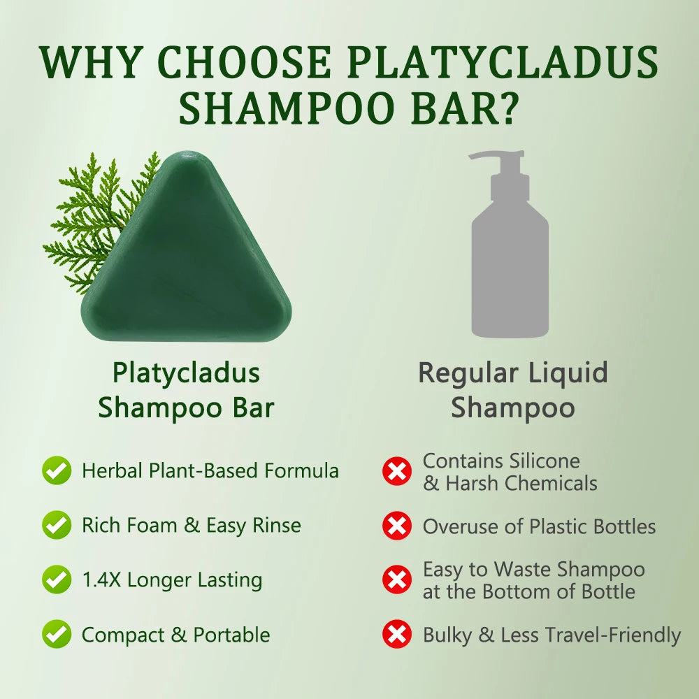 Savon shampoing Triangle vert