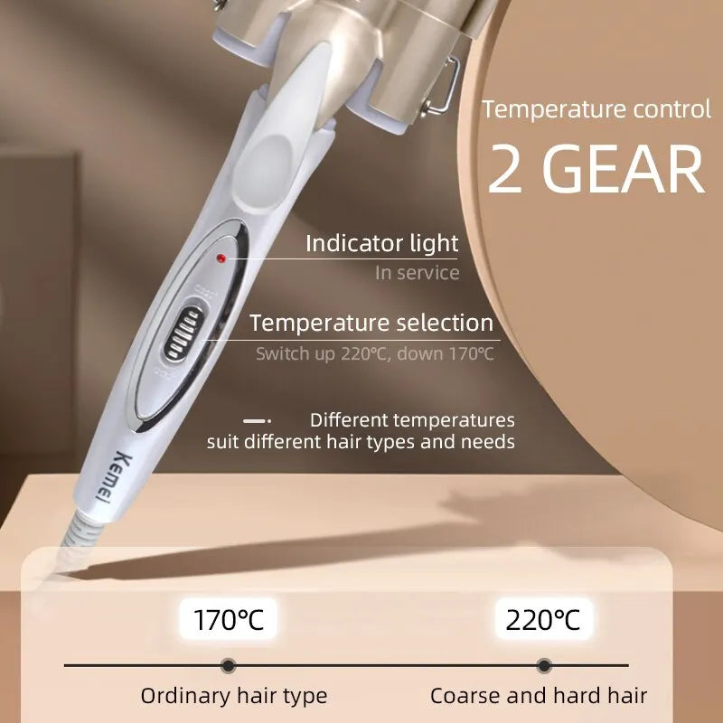 Bigoudi professionnel en céramique