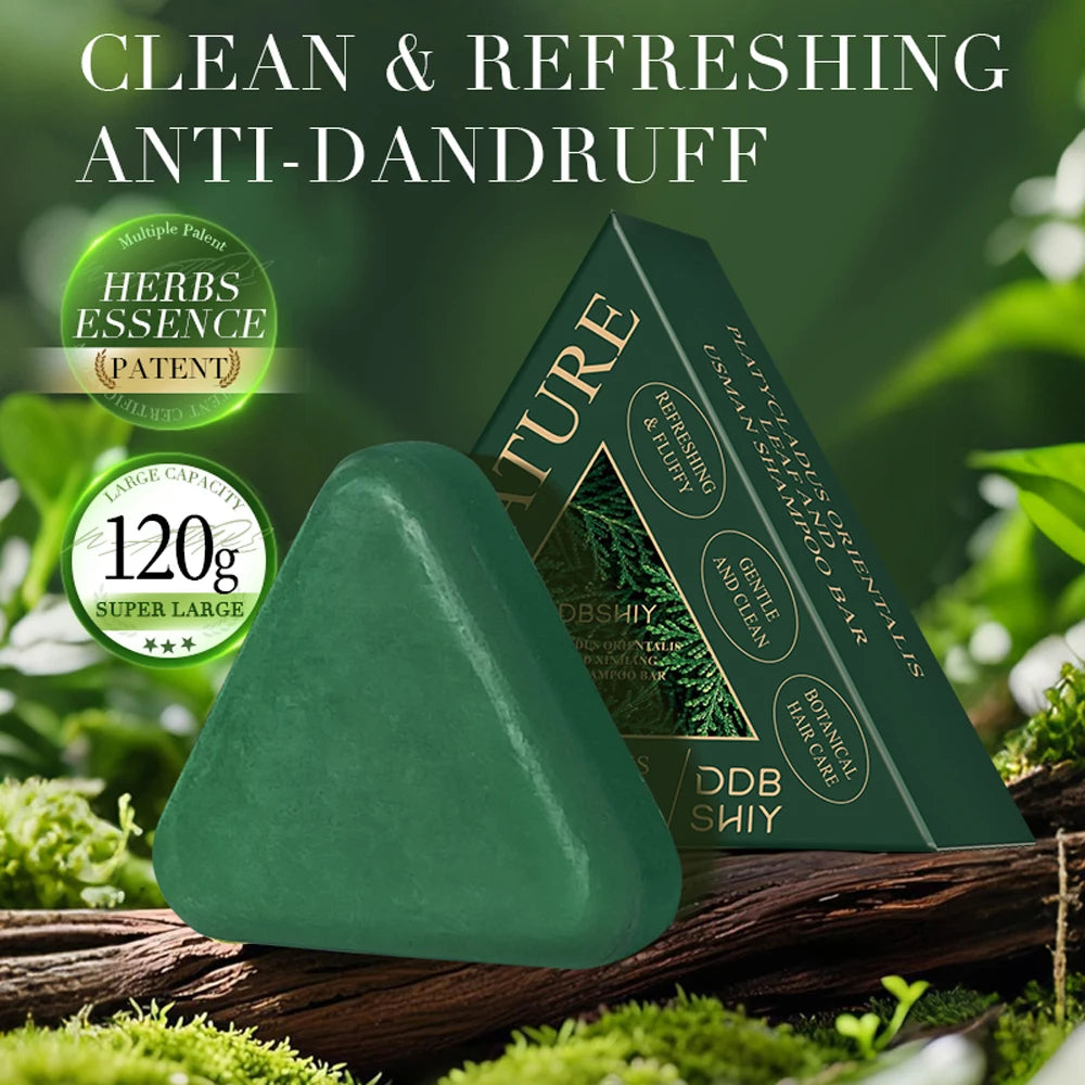 Savon shampoing Triangle vert