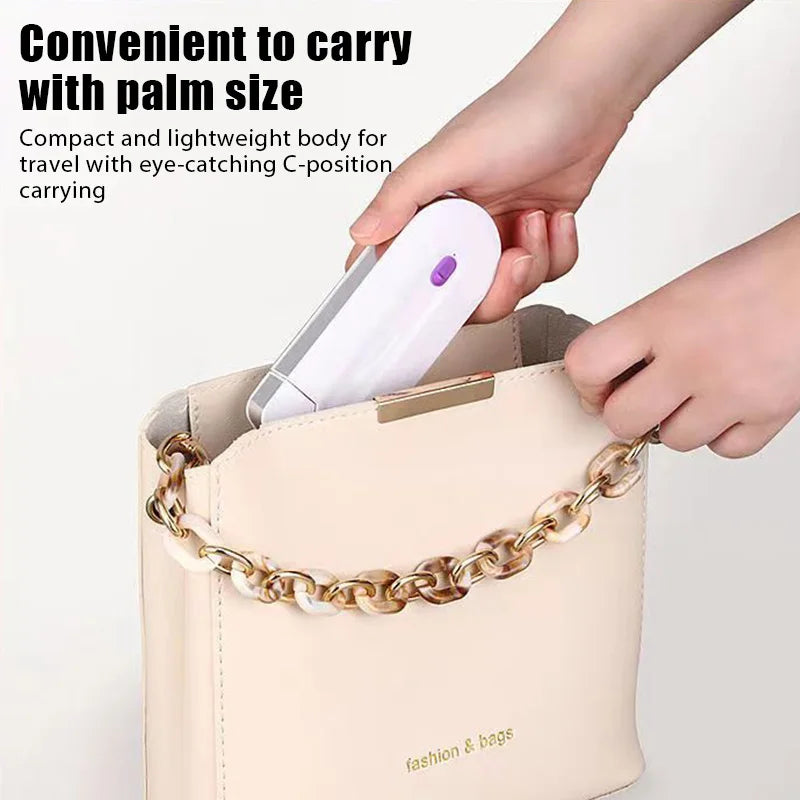 Épilateur à lumière bleue